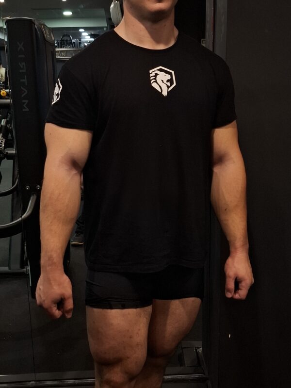 Patras Powerlifting T-Shirt | Μαύρο - Λευκό