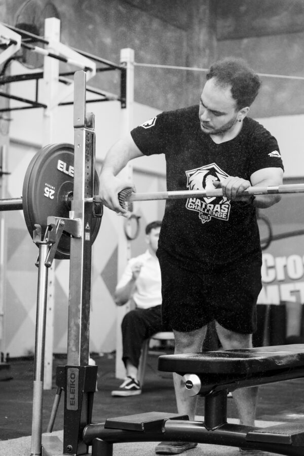 Patras Challenge T-Shirt | Black and White - Image 2